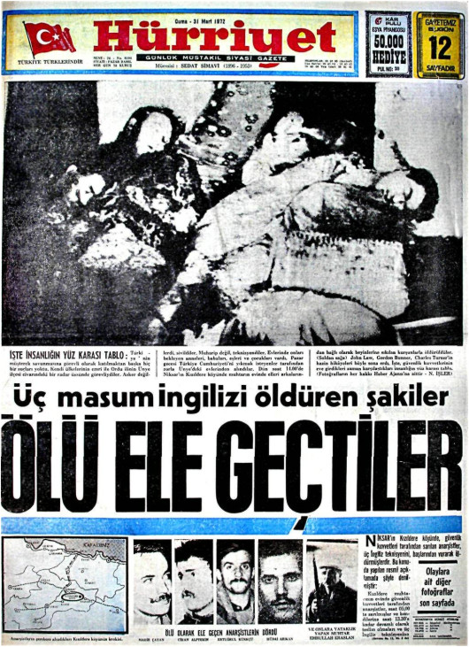 Tarihten bir gazete sayfası